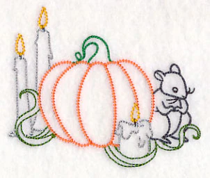 Pumpkin with Rat (Vintage) - Image 4