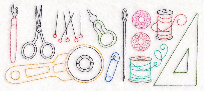 Quilting Quick Stitch Border (Vintage) - Image 2