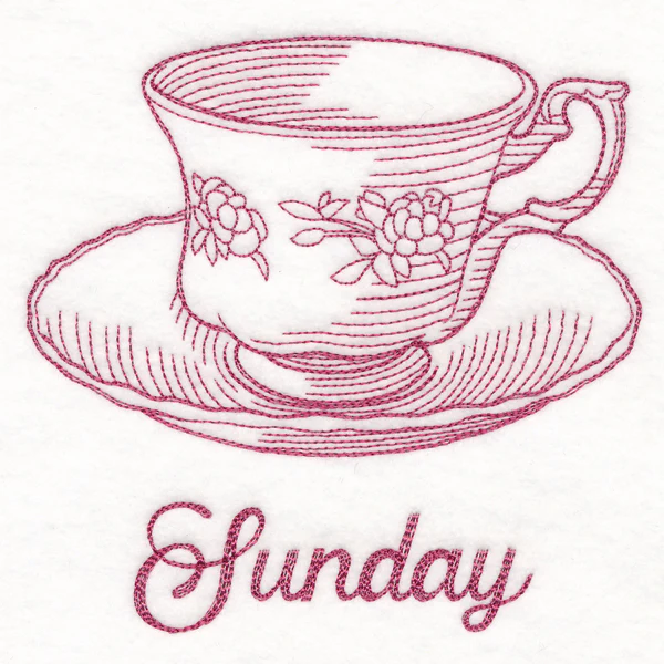 Radiant Garden Teacup - Sunday - Image 3