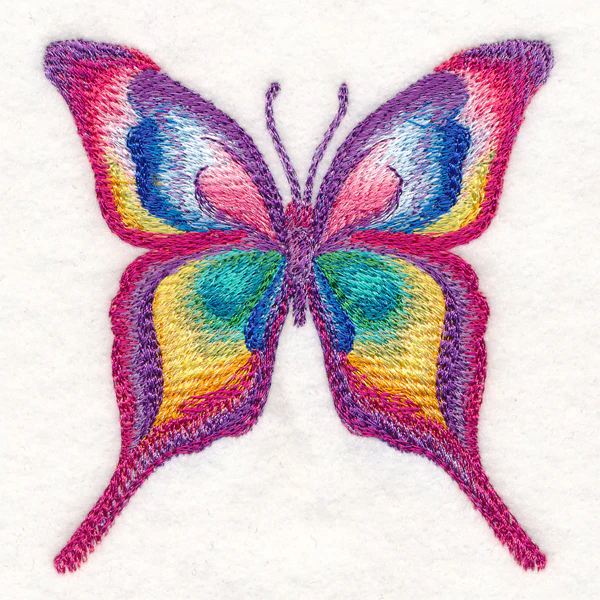 Rainbow Butterfly in Watercolor - Image 5