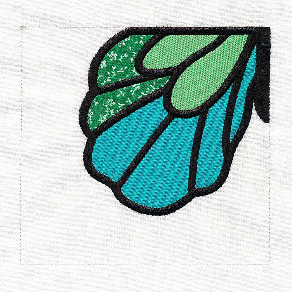 Rainbow Butterfly Pillow Set (Applique) - Image 12