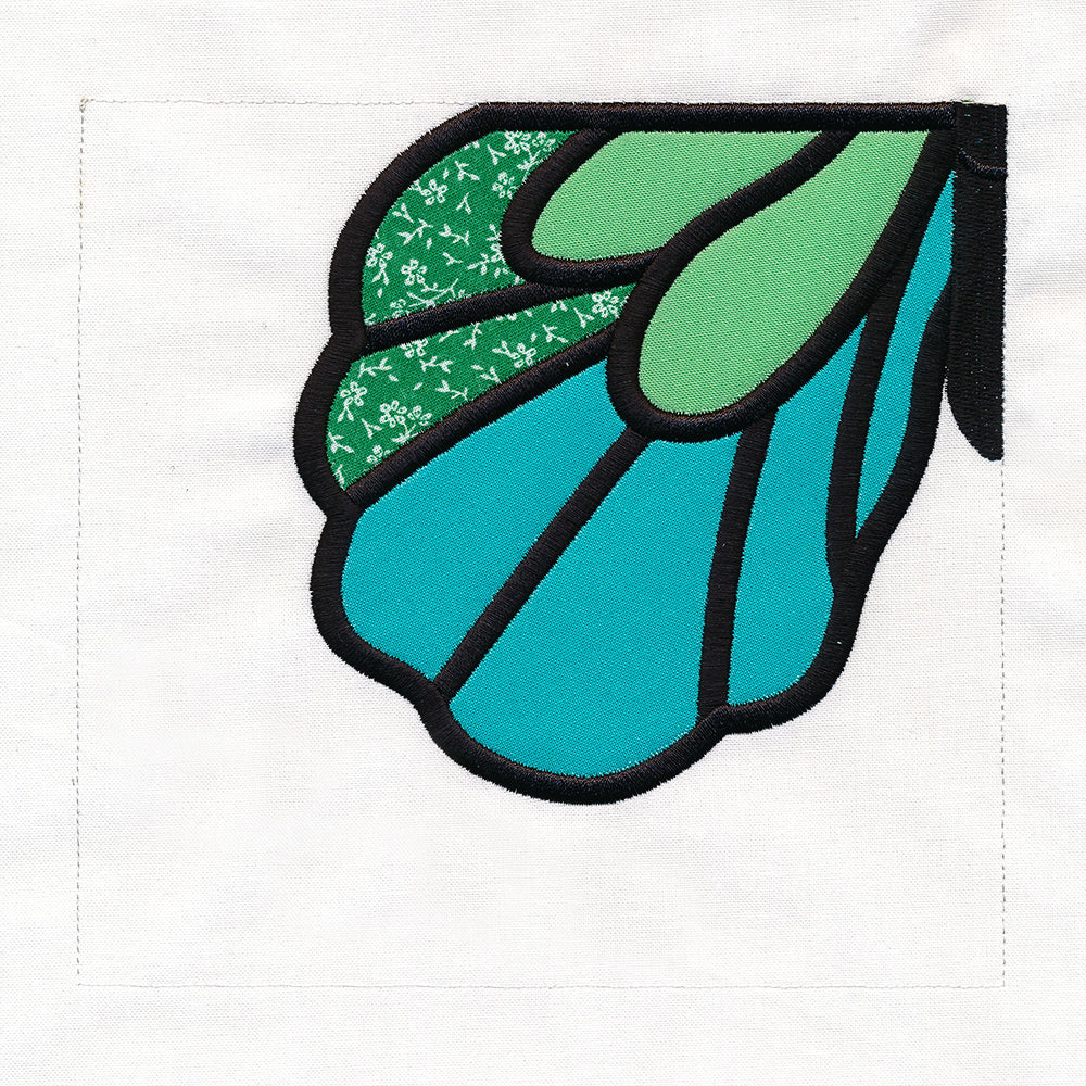Rainbow Butterfly Pillow Set (Applique) - Image 9