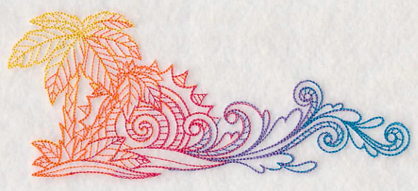 Rainbow Palm Tree - Image 3