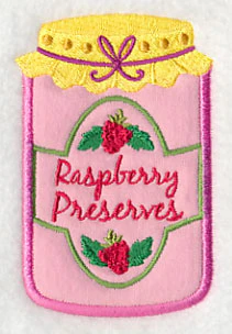 Raspberry Preserves (Applique) - Image 2