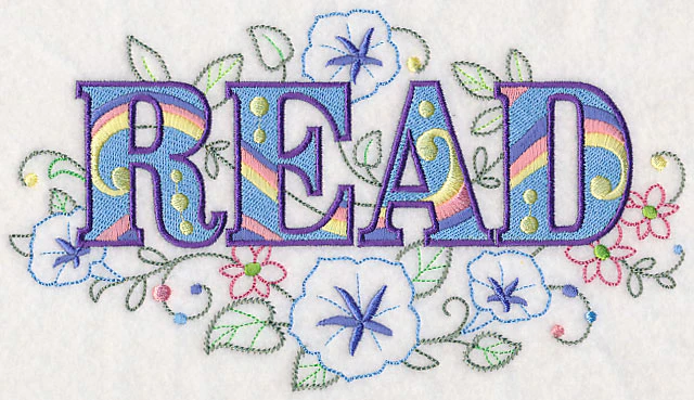 Read with Vintage Flower Fade