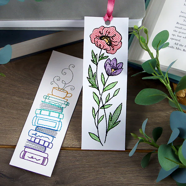 Reading Stack Bookmark (Cardstock) - Image 2