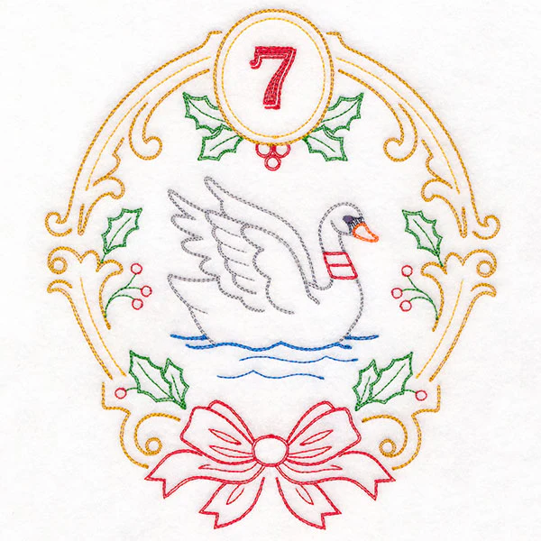 Regal 12 Days of Christmas - Seven Swans-a-Swimming (Vintage) - Image 7