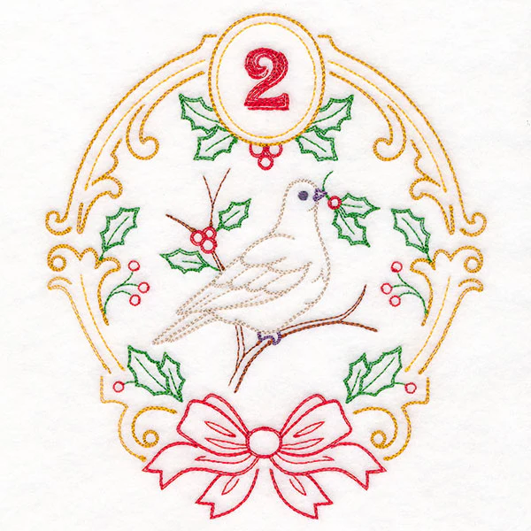 Regal 12 Days of Christmas - Two Turtle Doves (Vintage) - Image 3