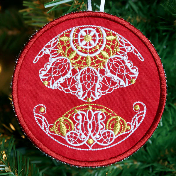 Regal Renaissance Ornament (In-the-Hoop) - Image 3