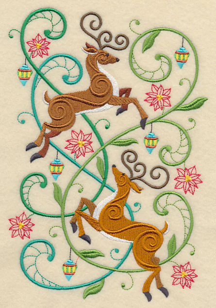 Reindeer Pair Potpourri - Image 2