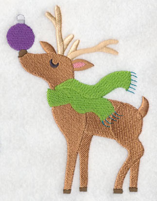 Reindeer with Ornament - Image 3