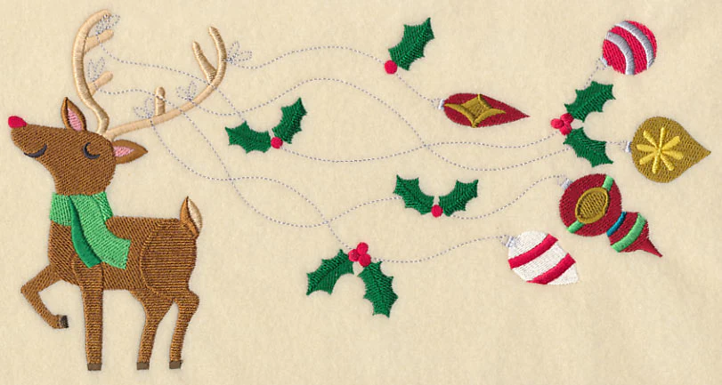 Reindeer with Ornaments - Image 6