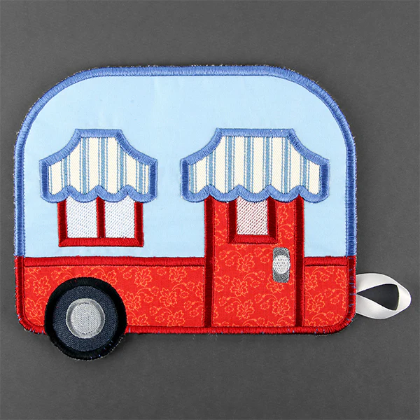 Retro Camper Trivet (In-the-Hoop) - Image 2