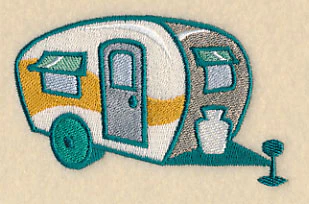 Retro Camping Camper