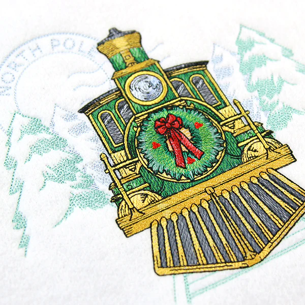 Retro Christmas Train - Image 2