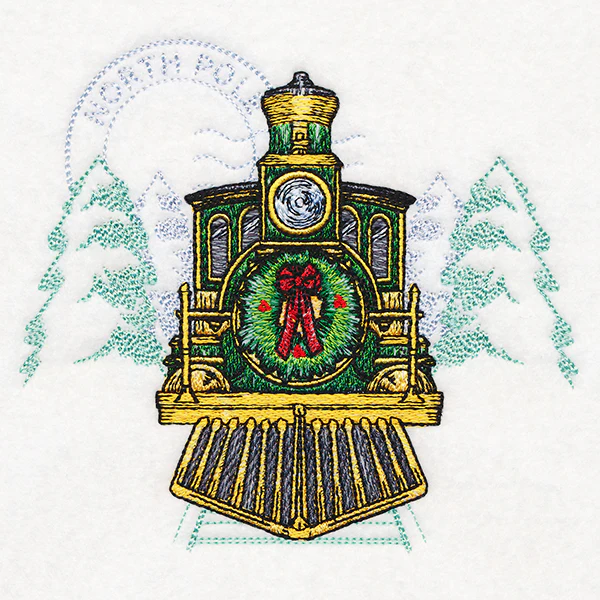 Retro Christmas Train - Image 5