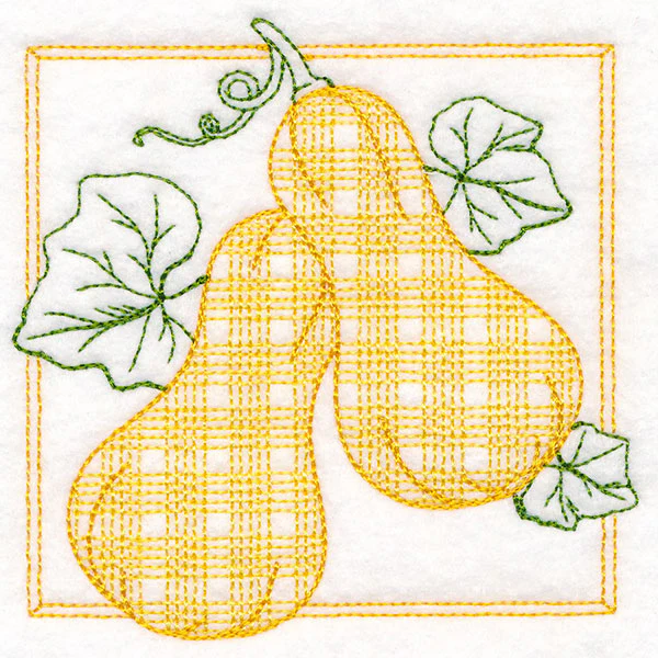 Retro Gingham Fruit - Squash - Image 5