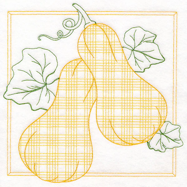 Retro Gingham Fruit - Squash - Image 6