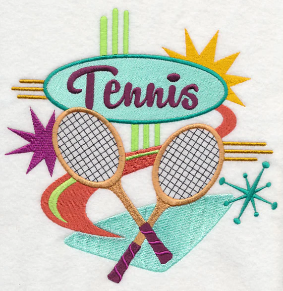 Retro Tennis Racket Medley - Image 6
