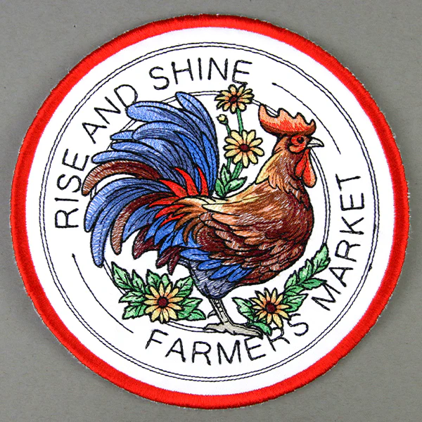 Rise and Shine Rooster Trivet (In-the-Hoop) - Image 7