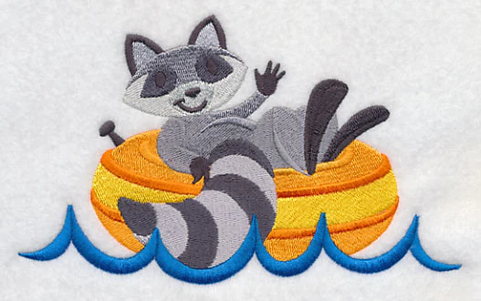 Rocky Raccoon in an Inner Tube - Image 3