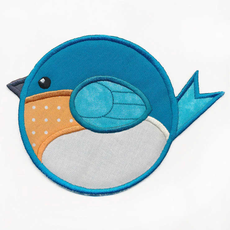 Roly-Poly Bluebird Trivet (In-the-Hoop) - Image 2