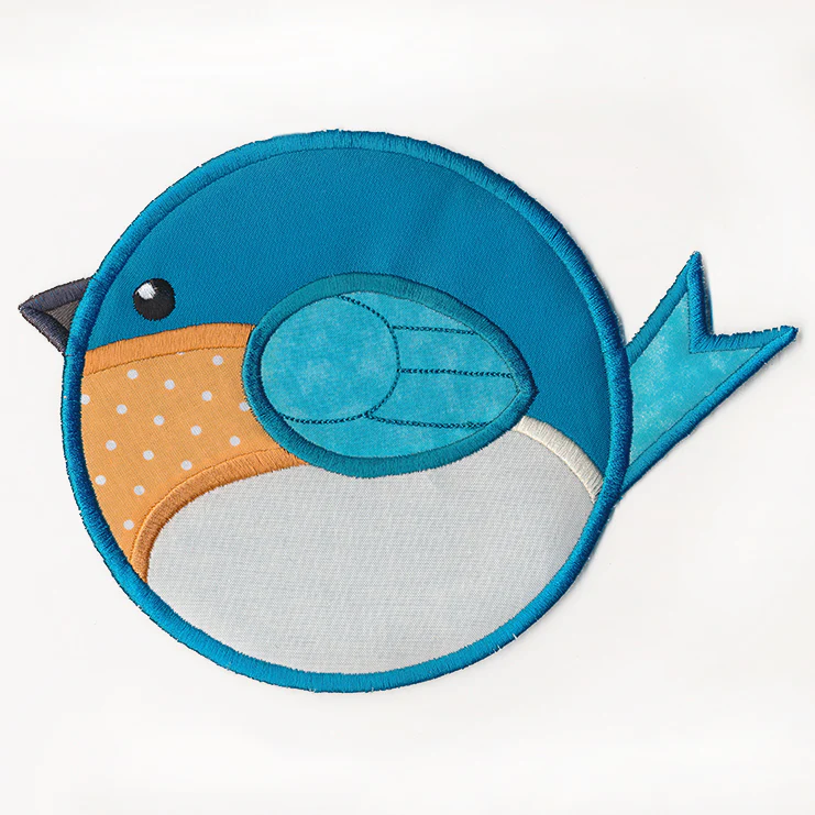 Roly-Poly Bluebird Trivet (In-the-Hoop) - Image 4
