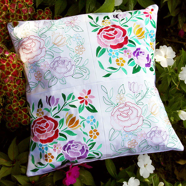 Romantic Blooms Square - Light Stitch - Image 10