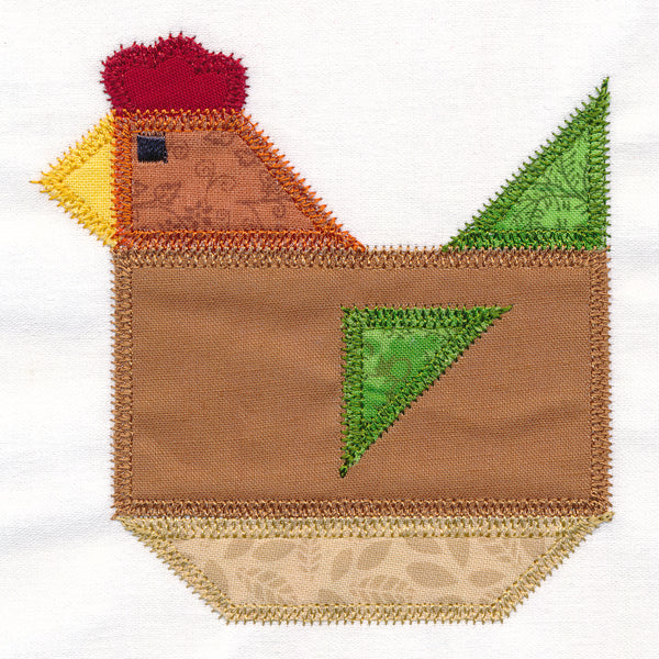 Rooster Quilt Block (In-the-Hoop) - Image 4