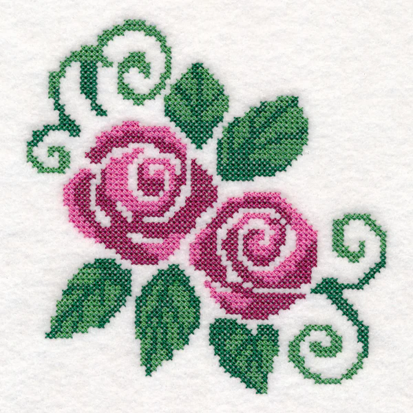 Rose (Cross Stitch) - Image 2
