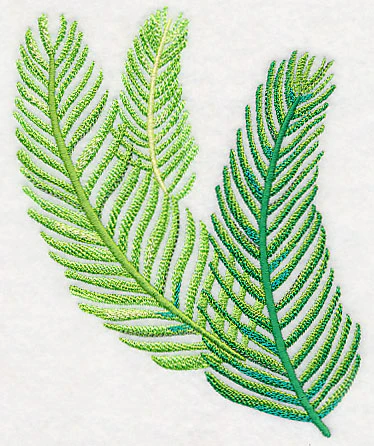 Royal Palm Fronds in Watercolor - Image 4