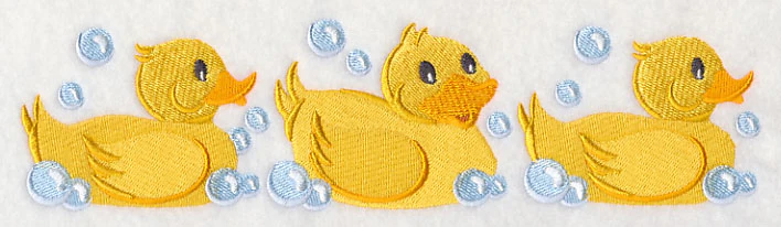 Rubber Ducky Border
