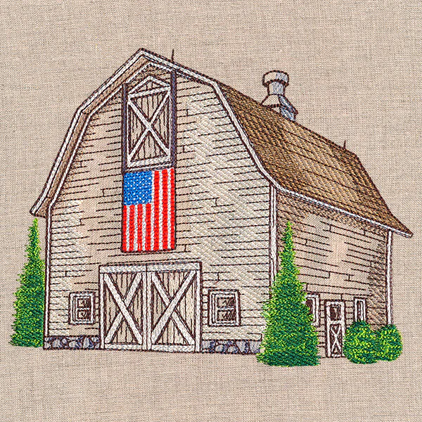 Rustic American Dreams Barn - Image 2