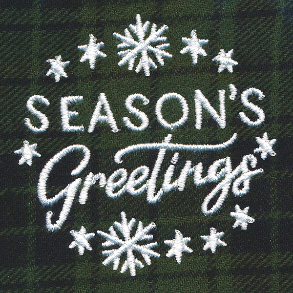 Rustic Christmas Jar Cover - Season's Greetings - Image 6