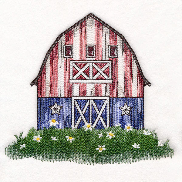 Rustic Patriotic Barn - Image 6