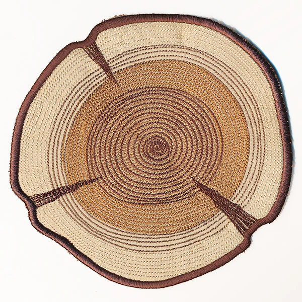 Rustic Wood Slice Trivet (In-the-Hoop) - Image 7
