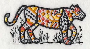 Safari Chic Jaguar (Blackwork) - Image 5