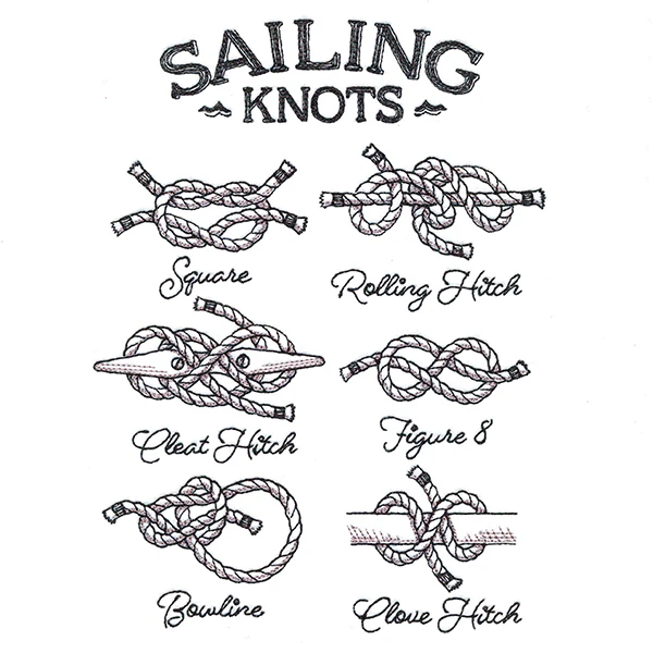Sailing Knots Chart - Image 3