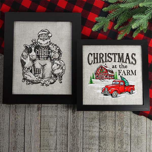 Santa & Barnyard Friends - Image 2
