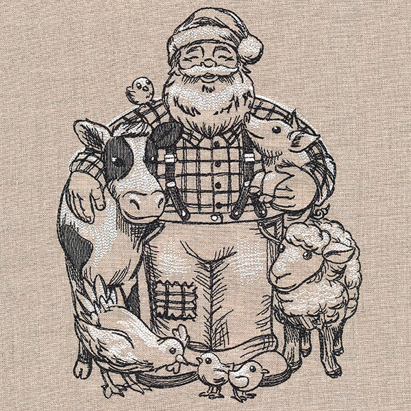 Santa & Barnyard Friends - Image 7