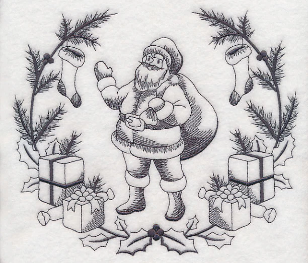 Santa Claus Laurel