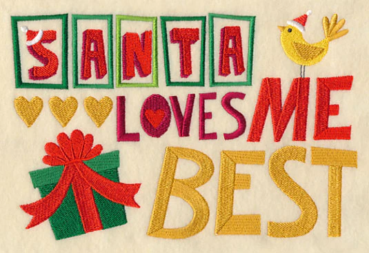 Santa Loves Me Best - Image 4