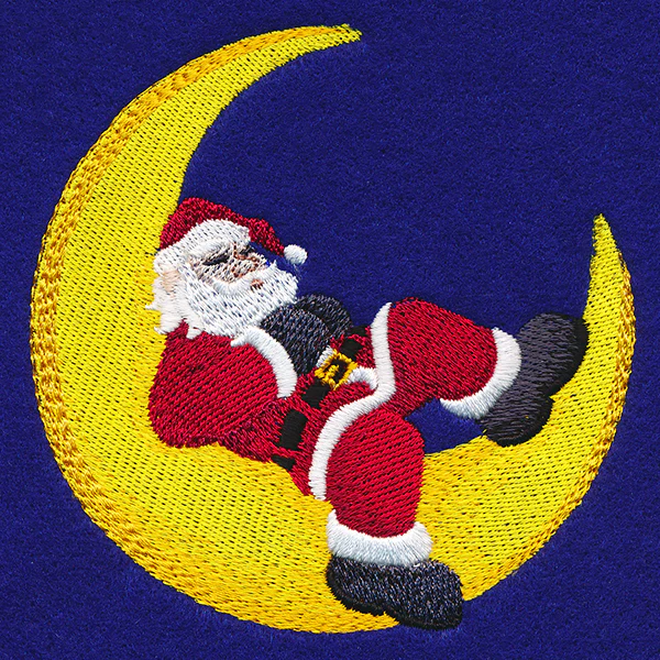 Santa on the Moon - Image 5