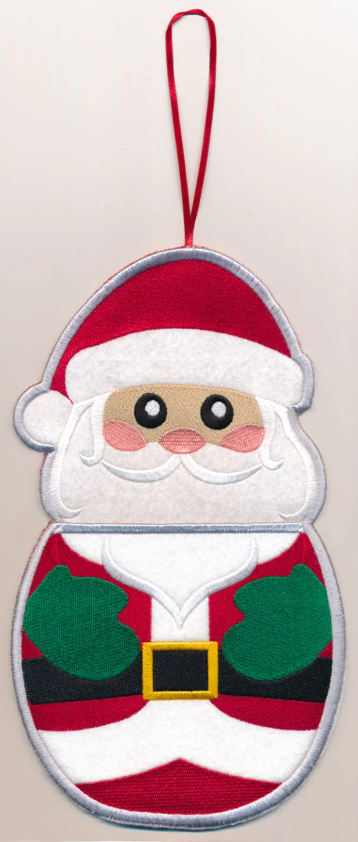 Santa Stocking Stuffer (In-the-Hoop) - Image 5