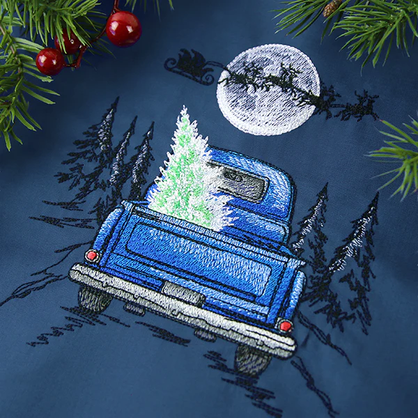 Santa's Flight Retro Truck Scene - Image 6