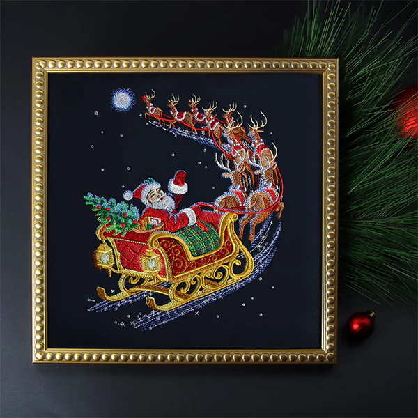Santa's Starlit Flight - Image 8