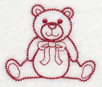 Santa's Toy Shop Teddy Bear (Vintage)