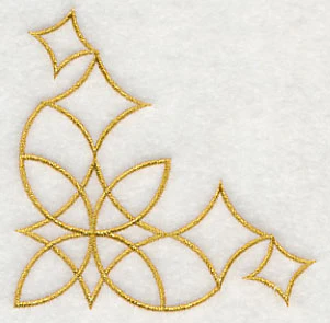 Sashiko Diamonds Corner - Image 3