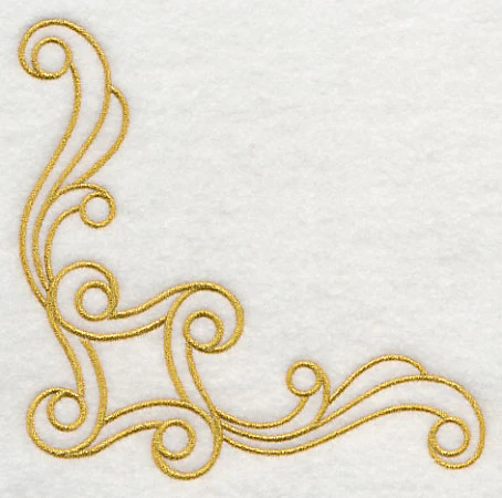 Sashiko Swirls Corner - Image 4