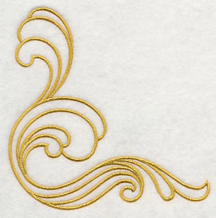 Sashiko Waves Corner - Image 4